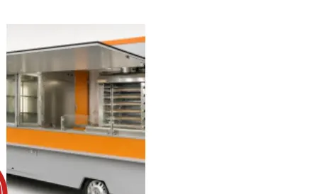 Verkaufsfahrzeug mit Fritteusen-Ausstattung